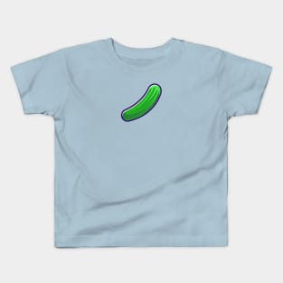 Cucumber vegetable Cartoon Kids T-Shirt